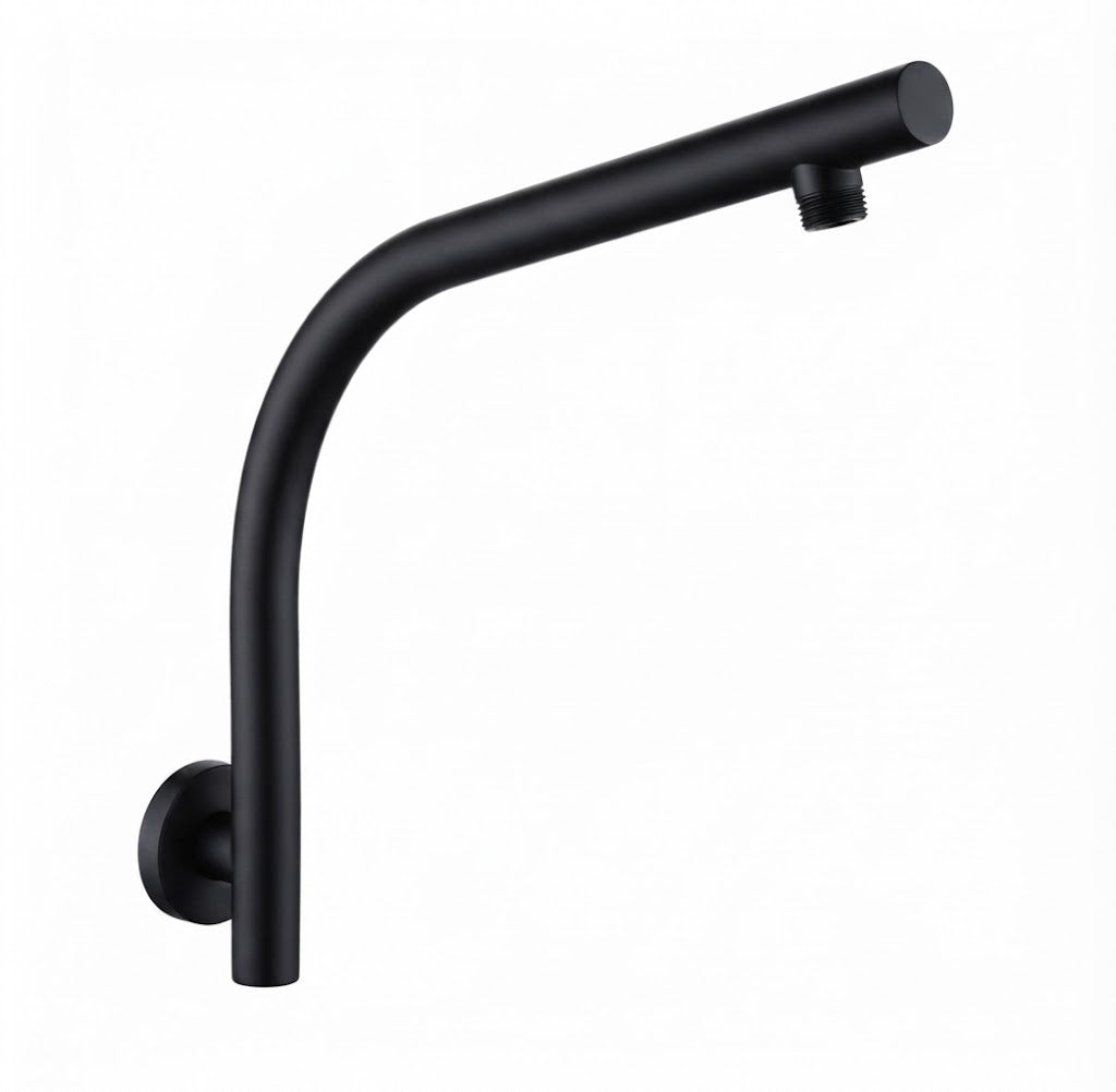 Round Gooseneck Wall Shower Arm