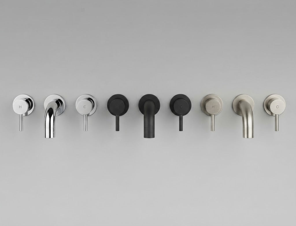 Wall Mount Basin Mixer in 3 Selectable Colours