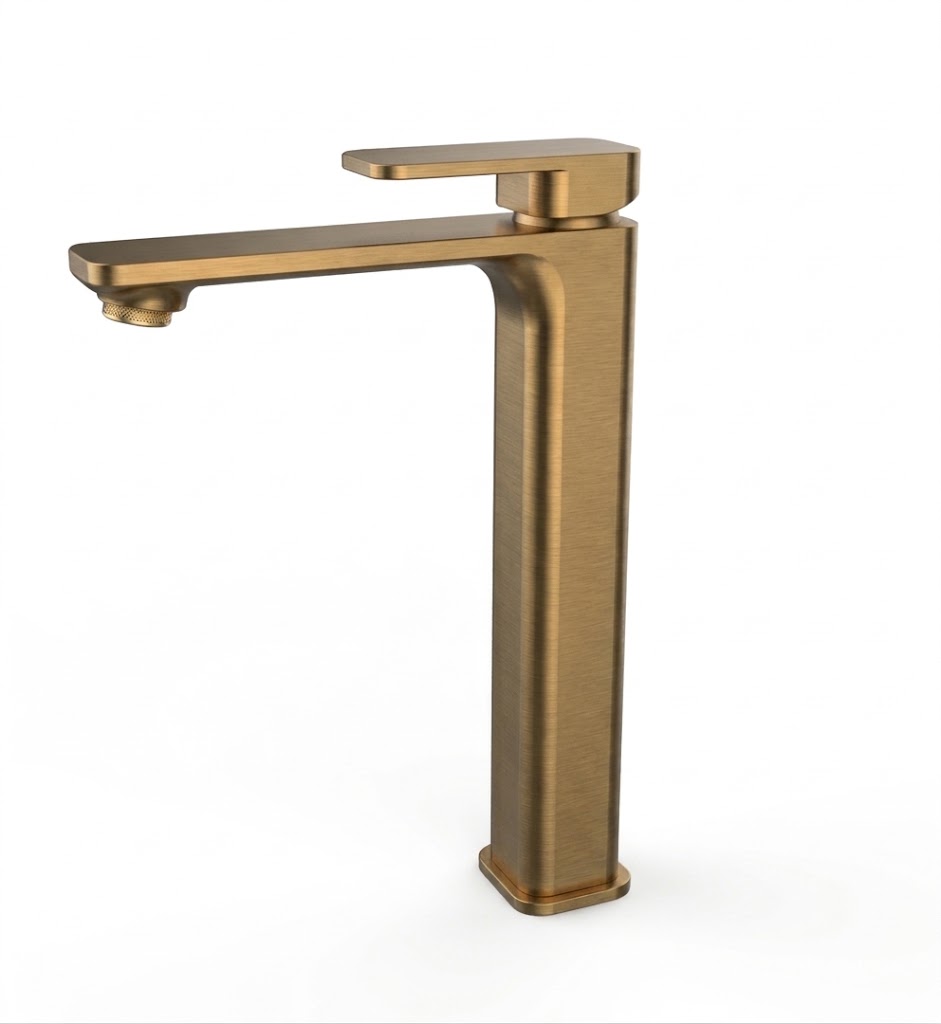 Square Profile Tall Basin Mixer