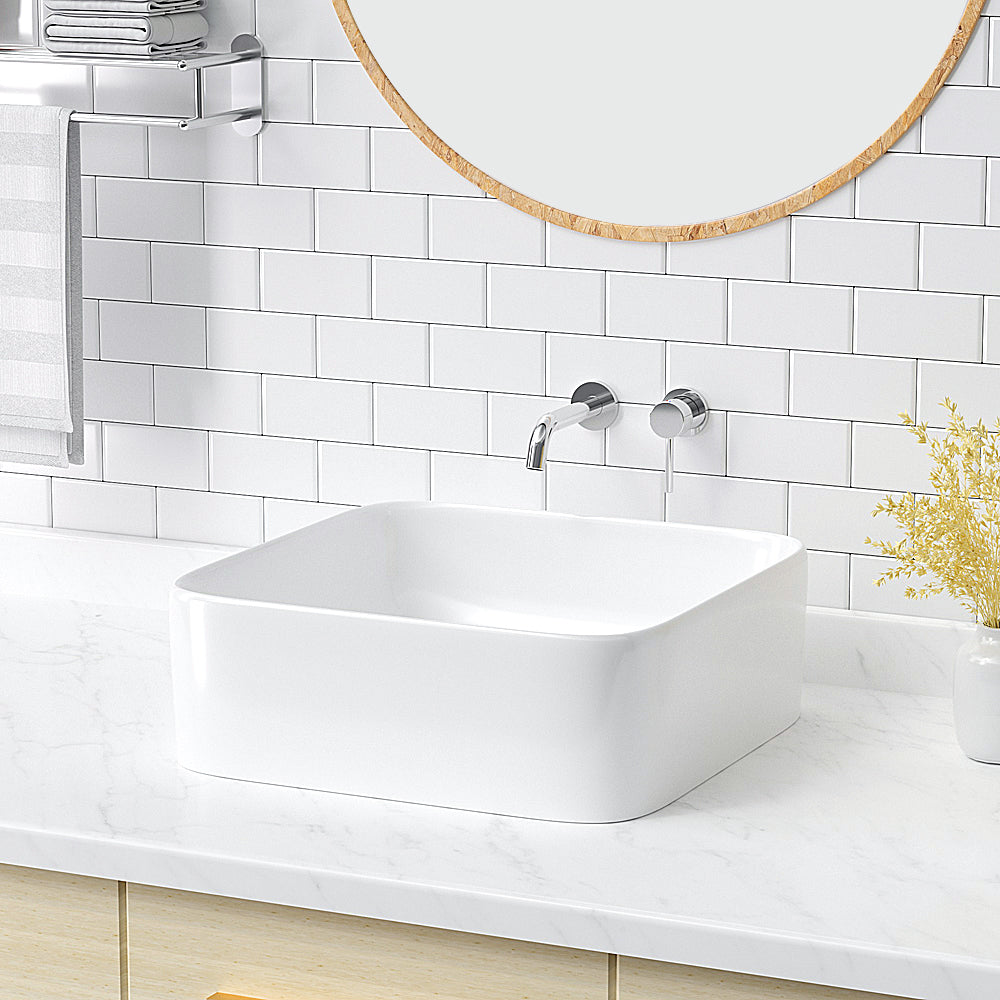 Luana Interiors - Counter Top Basin (385mm*385mm*135mm)
